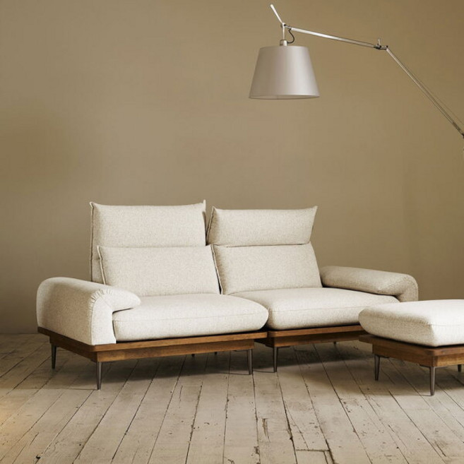 [봄소와] [단독] [_LIVE 19일 19시_15만원 혜택] 도손 3인용 알파인 패브릭 헤드레스트 원목소파, 아쿠아클린 알파인 컬러:#22 블러쉬 화이트