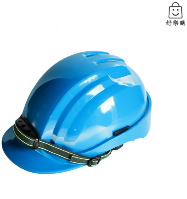 好樂購 SN-330 新三線工程帽 頂級安全防護頭盔, 1個, OP32-23, 藍色