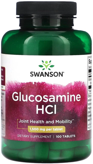 스완슨 글루코사민 HCI 1500 mg 100 정 - 쿠팡