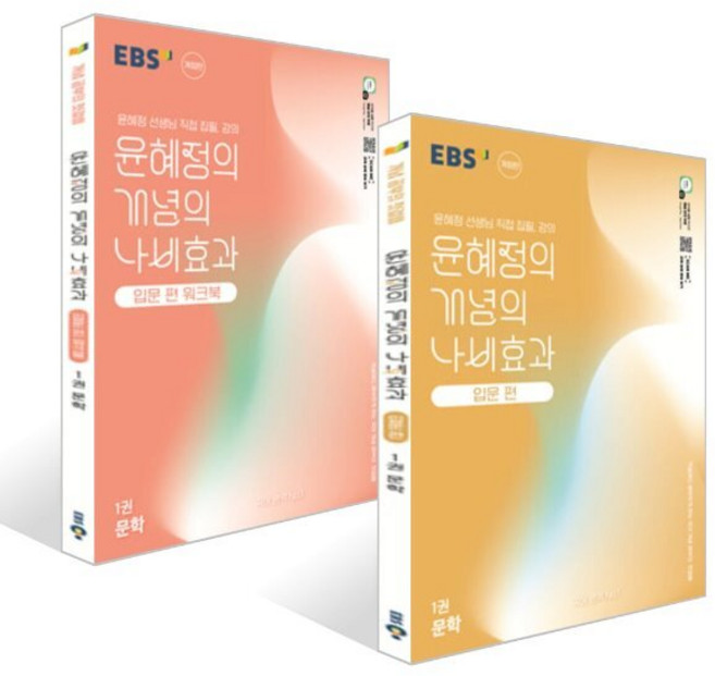 EBS 윤혜정의 개념의 나비효과 입문 편 1: 문학 + 워크북(2026)(전2권), 국어영역