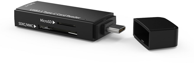 넥스트 USB 3.1 카드리더기, NEXT-9719TC-OTG, 1개