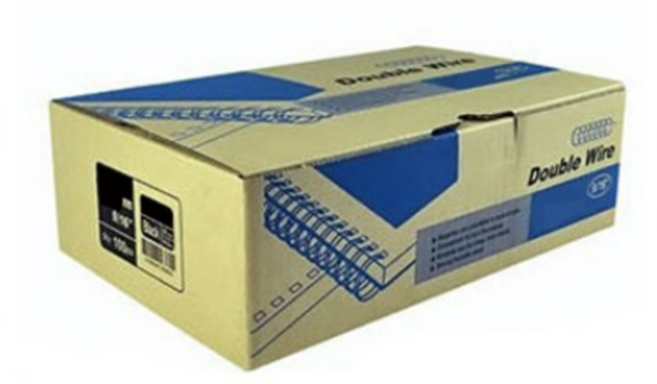 [카피어랜드] 3:1 와이어링 14.3mm 100개입, 상세 설명 참조, 상세 설명 참조, 색상:파랑 100개입