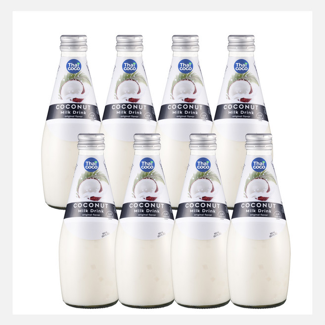 타이코코 코코넛밀크 위드 나타드코코 오리지널, 8개, 300ml