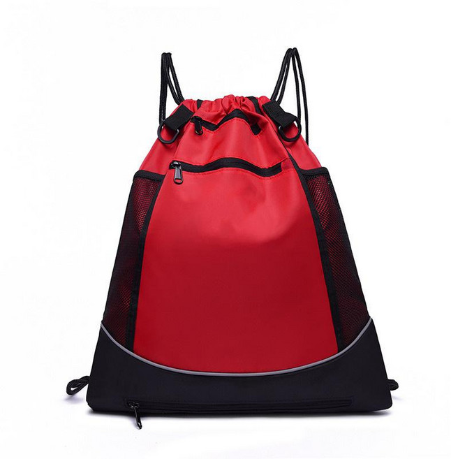 籃球雙肩包 大容量運動背包 旅行袋 戶外健身包, 红色, 1個