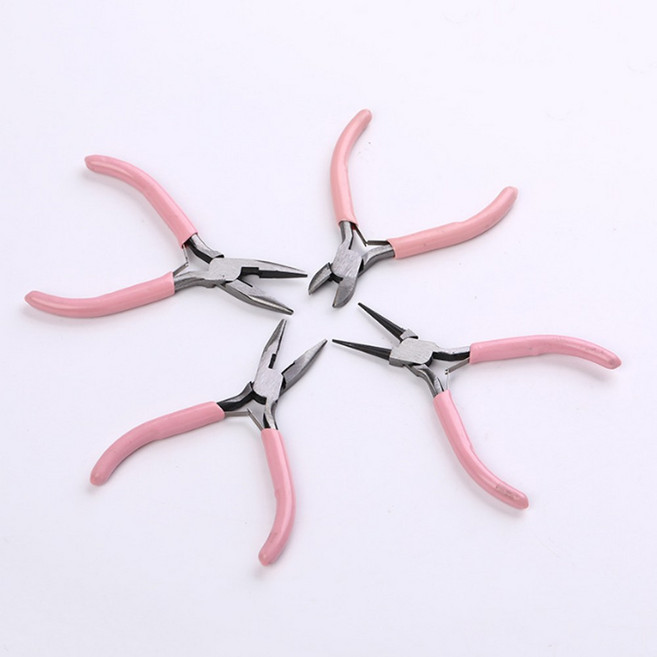 비즈 공구 3종 세트 구자말이 9자말이 집게 평집게 공예 도구 니퍼 악세사리 제작, 1개