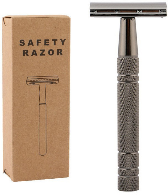 페이스바디 클래식 수동 날 면도기 브라운, 1개입, 1개