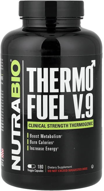 절실히 몸관리가필요한시기 NutraBio 써모 퓨얼 V.9 베지 캡슐 180정 프리미엄할인상품입니다, NutraBio 써모 퓨얼 V9 베지 캡슐 180정, 1개 - 쿠팡