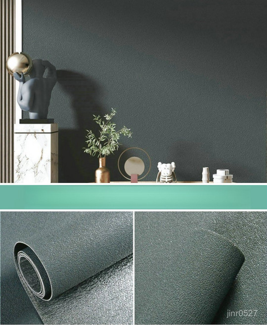 쉽게붙이는 곰팡이 습기방지 고급형 접착식 실크 단열 폼 벽지 너비 50cm X 길이 2.8m, 다크 그레이, 너비 50cm X 길이 2.8m [두께2.5mm]