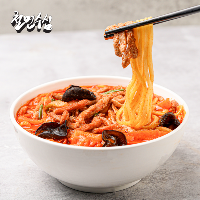 [철면수심] 고기고기짬뽕 (냉동), 690g, 1개