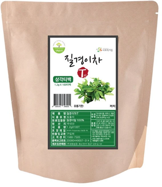 양원농장 질경이차, 1개, 100개입, 1.2g - 쿠팡