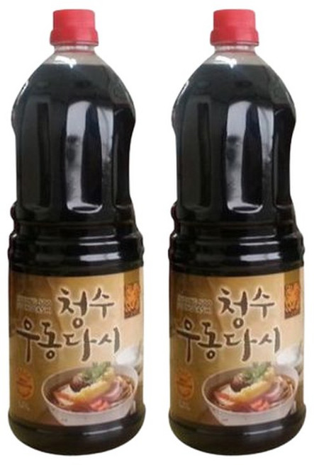 청수 가쓰오 우동다시 1.8L 2개