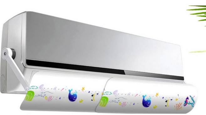 에어컨 냉 난방 바람막이 가림막 가드, 1개