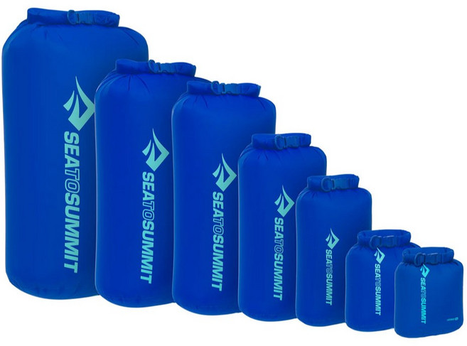 Sea to Summit 70D 輕量防水收納袋 捲口防水袋 登山防水袋, 深灰,5L