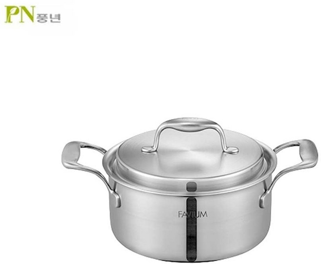 PN풍년 파비움 5PLY 깊은 양수냄비 20cm pre+120wl
