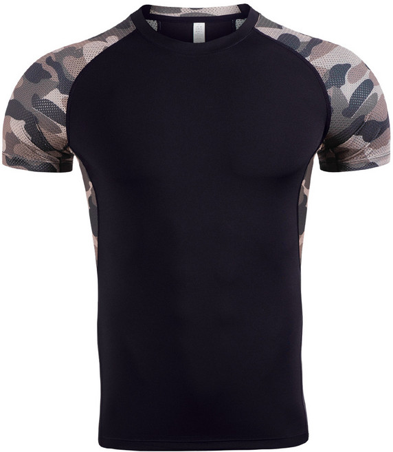 밀탑 밀리터리 머슬핏 반팔티셔츠 짐웨어 크로스핏 아웃도어