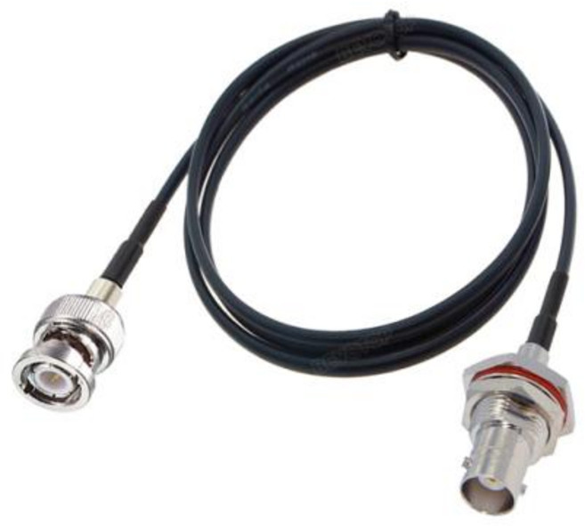 CCTV 카메라용 동축 연장 코드 점퍼 RG174 BNC 수 플러그-BNC 암 잭 커넥터 케이블 RG-174 50 옴 피그테일 RF, [07] 3M, [02] BNC M to WP BNC F, 19) BNC M to WP BNC F - 3M, 1개