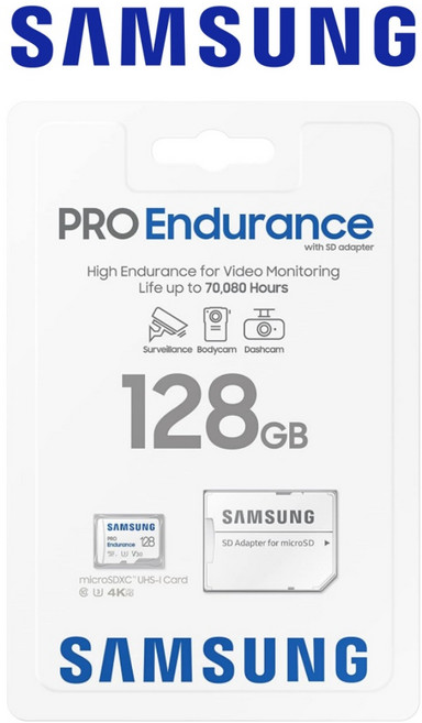 삼성 마이크로 SD카드 신형 EVO PLUS 갤럭시 블랙박스 외장 메모리카드+ SD카드 케이스, 1개, 128GB