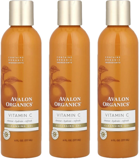 아발론 오가닉스 비타민 C 클렌징 젤, 3개, 177ml - 쿠팡