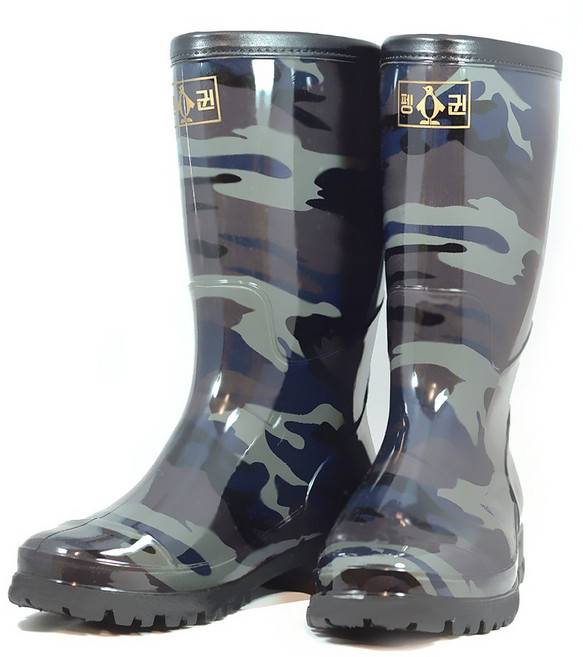 펭귄 방한장화 얼룩무늬