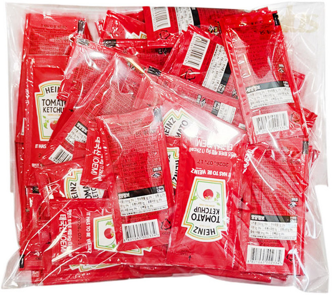 코즈멧 하인즈 케찹 일회용 개별포장, 9g, 50개