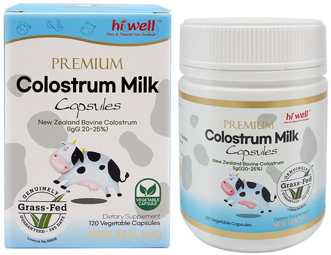 하이웰 뉴질랜드 프리미엄 자연 방목 초유 500mg, 120정, 2개