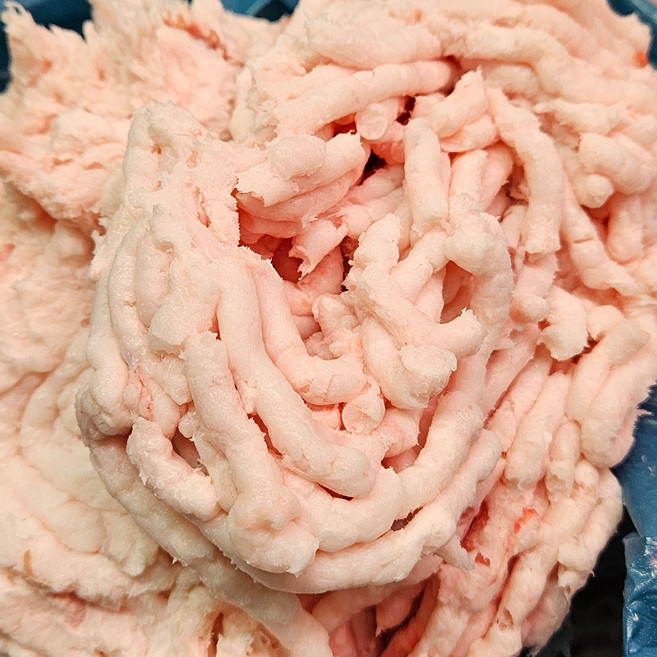 국내산 돼지지방 (다짐) 기름 지방 라드 비계 a지방, 1개, 500g