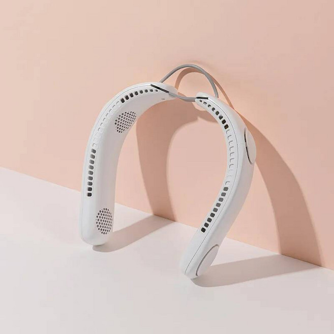 넥 밴드 목걸이 선풍기 쿨린 아이스넥 휴대용 넥밴드 CL-151, 화이트