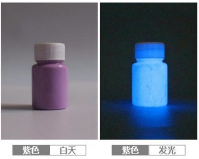 水性凝膠 夜光漆, 02紫, 1個