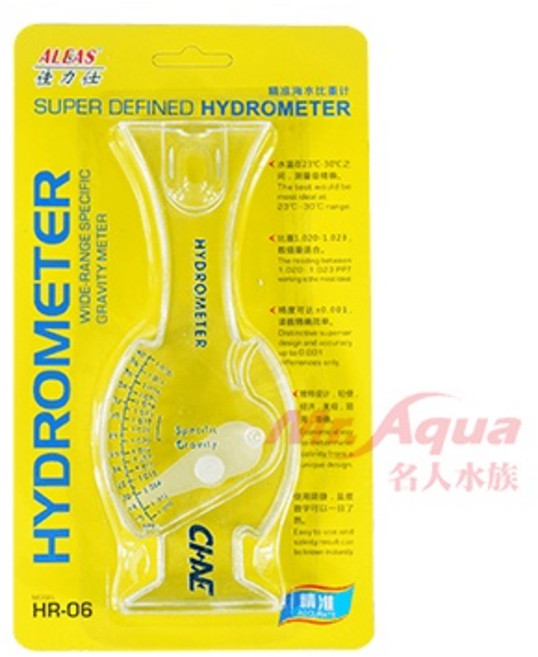 佳力仕 精準海水比重計 QB-02, 1個
