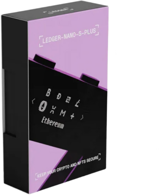 Ledger Nano S PLUS 렛저 나노 S PLUS 암호화 하드웨어 지갑 crypto hardware wallet BTC 새 제품 밀봉, 1개