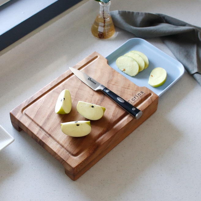 에크렌 레인트리 서랍형 도마 4color 소1p, 소-블루, 소-블루, 1개