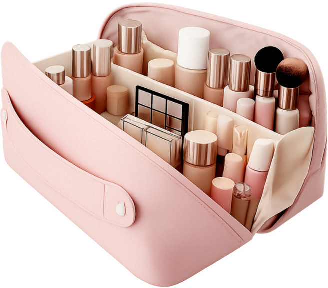 오누원(OnuONE) 대형 화장품 파우치 여행용 메이크업 정리