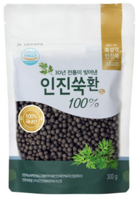 고농축인진쑥환 리필(300gx)/인진쑥농축액70함유, 1개, 300g
