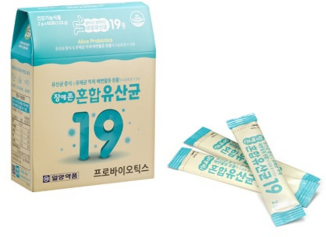 일양약품 장에존혼합유산균60포, 2g, 60개