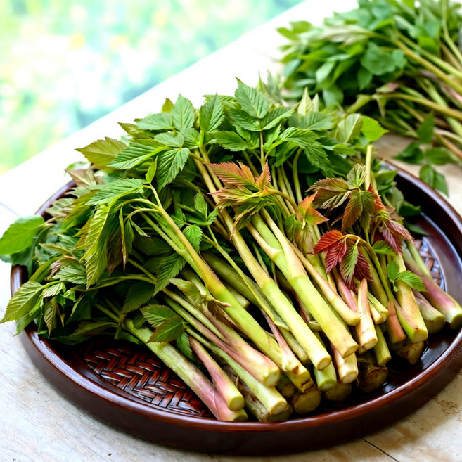 강원도 눈개승마 삼나물 땅두릅 자연산 봄나물 산나물, 1개, 500g