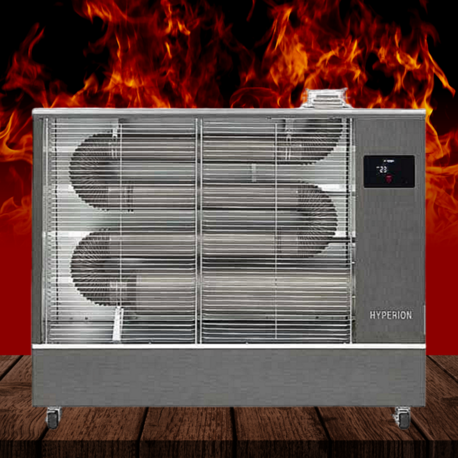 화레이 돈풍기 히페리온 원적외선 튜브히터 곱창난로 대형 석유난로 등유 기름난로 주름관히터 온풍기, 21,000kcal/h