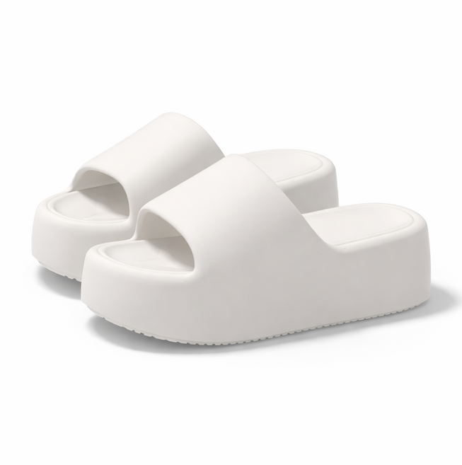 여성용 6cm 프리미엄 EVA 키높이 슬리퍼