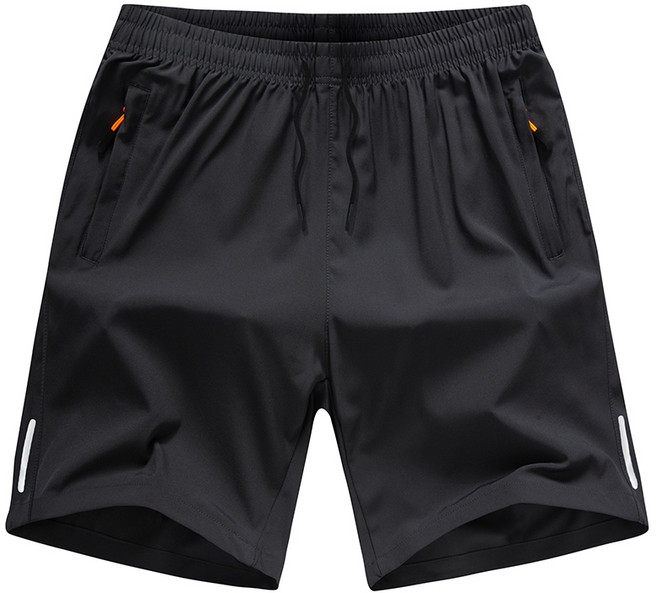 M-8XL大尺碼男士冰絲運動短褲 速乾透氣休閒五分褲 工作跑步健身短褲