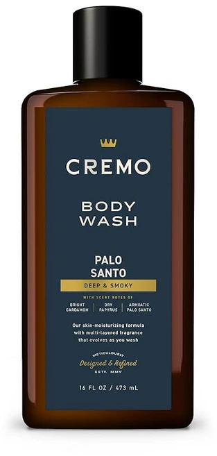 크레모 바디 워시 맨 이탈리아 베르가못 네롤리 블라썸 프레시 베티버 풍성한 거품의 16 Fl Oz, 1개 - 쿠팡