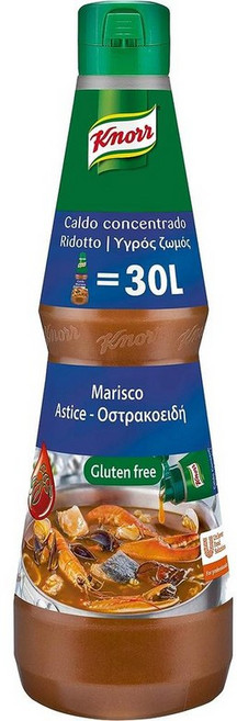 스페인 크노르 Knorr Marisco 글루텐 프리 해산물 농축 액상 수프, 1개, 1L