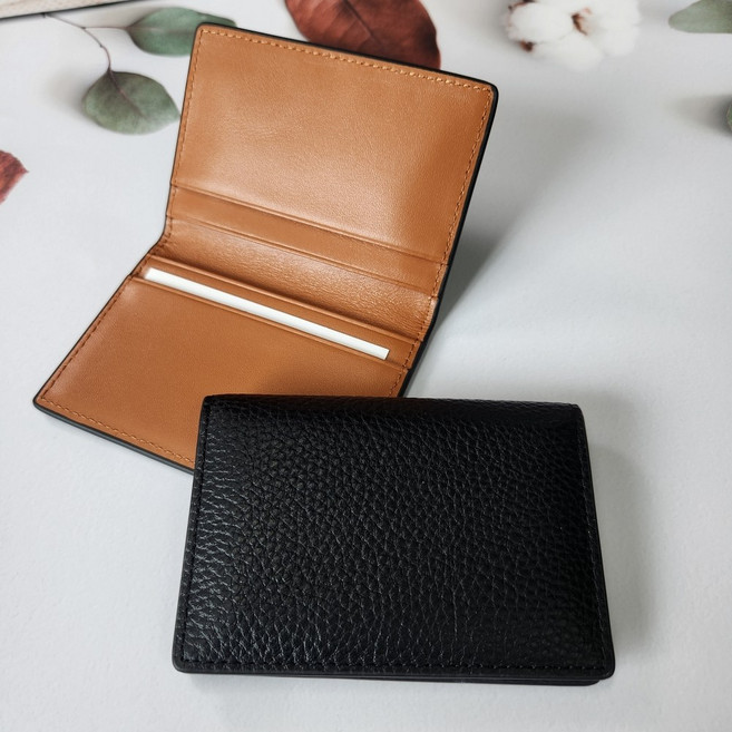 자스나로 BRO-2 얇은지갑 슬림한 미니 교통 가죽 카드지갑 NFC 중복인식방지 특허