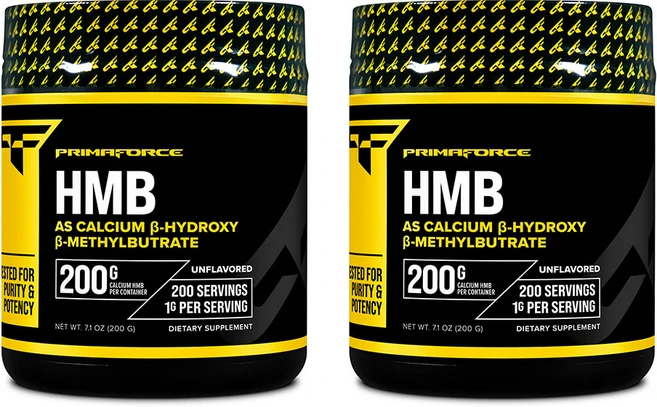 프리마포스 HMB 파우더 200회분 2병, 200g, 2개 - 쿠팡