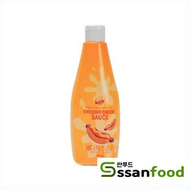 희주몰 튜브형 체다치즈소스 470g, 1개