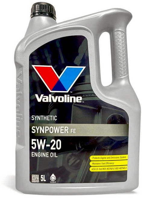 油工廠 Valvoline SYNPOWER FE 5W20 全合成機油 5L, 1個
