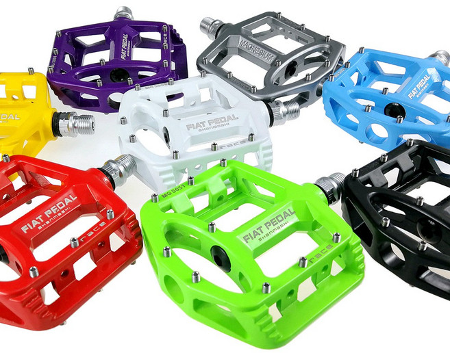 SHANMASHI 自行車踏板 MG-5051 鎂合金防滑踏板, 1個, 黃色