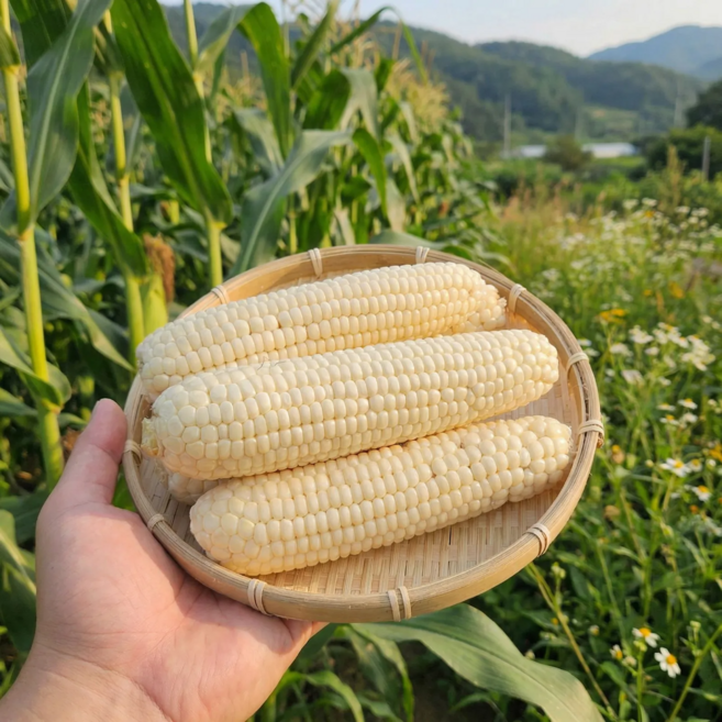 [다정한농산물] 품질선별 냉동 강원도 미백 2호 옥수수, 1개, 특품 30개입