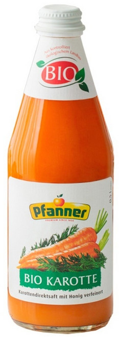 파너 유기농 착즙 당근주스, 6개, 500ml