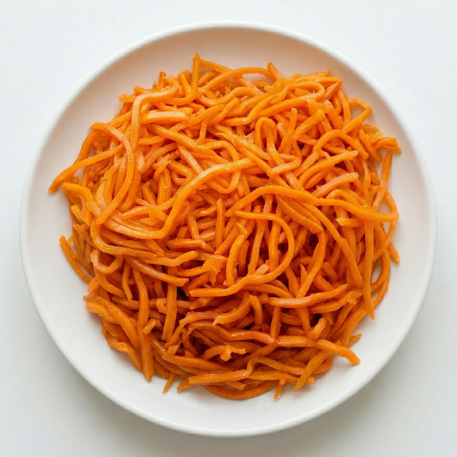 또밥찬 반찬단지 아삭한 식감에 담백한 당근채 김밥속재료 당근 절임 브런치 라페 샌드위치, 1개, 500g