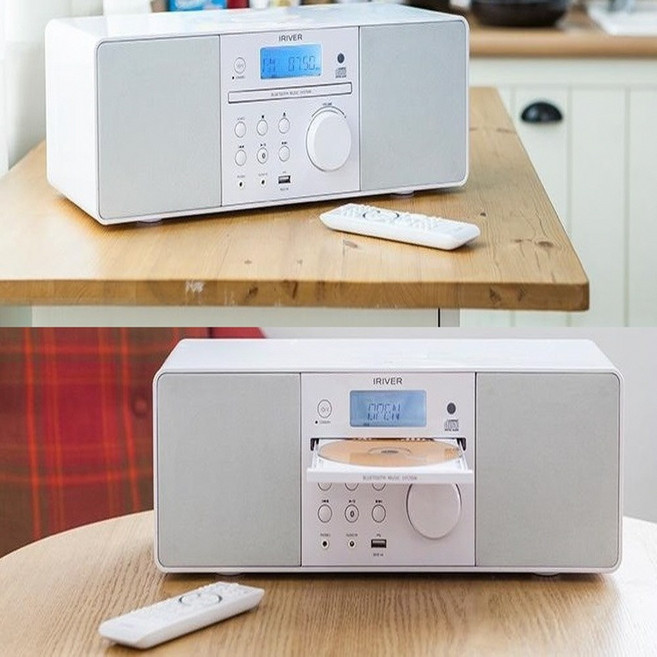 기타 올인원 미니오디오 무선블루투스 CD USB FM라디오-카페 원룸...