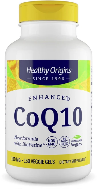 헬시오리진스 인핸스드 코엔자임큐텐 100mg 베지 젤, 1개, 150정 - 쿠팡
